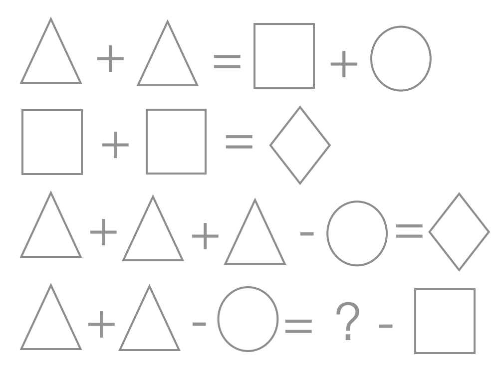 1.3 Logical Puzzles- Spatial Equations Questions - Medic Mind